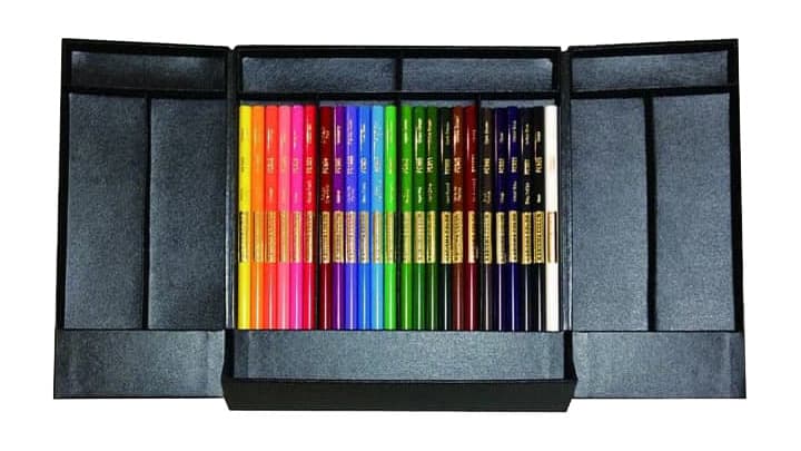 カリスマカラー色鉛筆 24色セット | 文具のチカラ